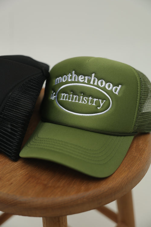 [PRE-ORDER] Motherhood is Ministry | Green Trucker