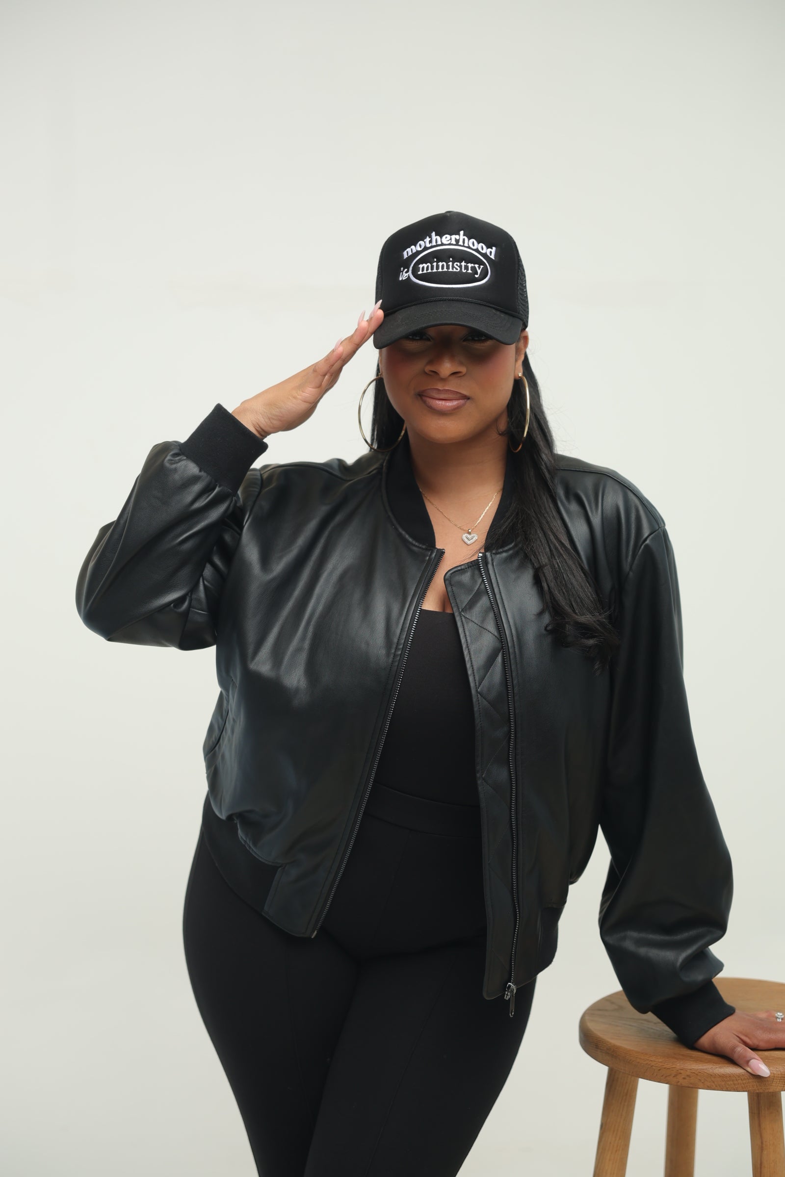 [PRE-ORDER] Motherhood is Ministry | Black Trucker